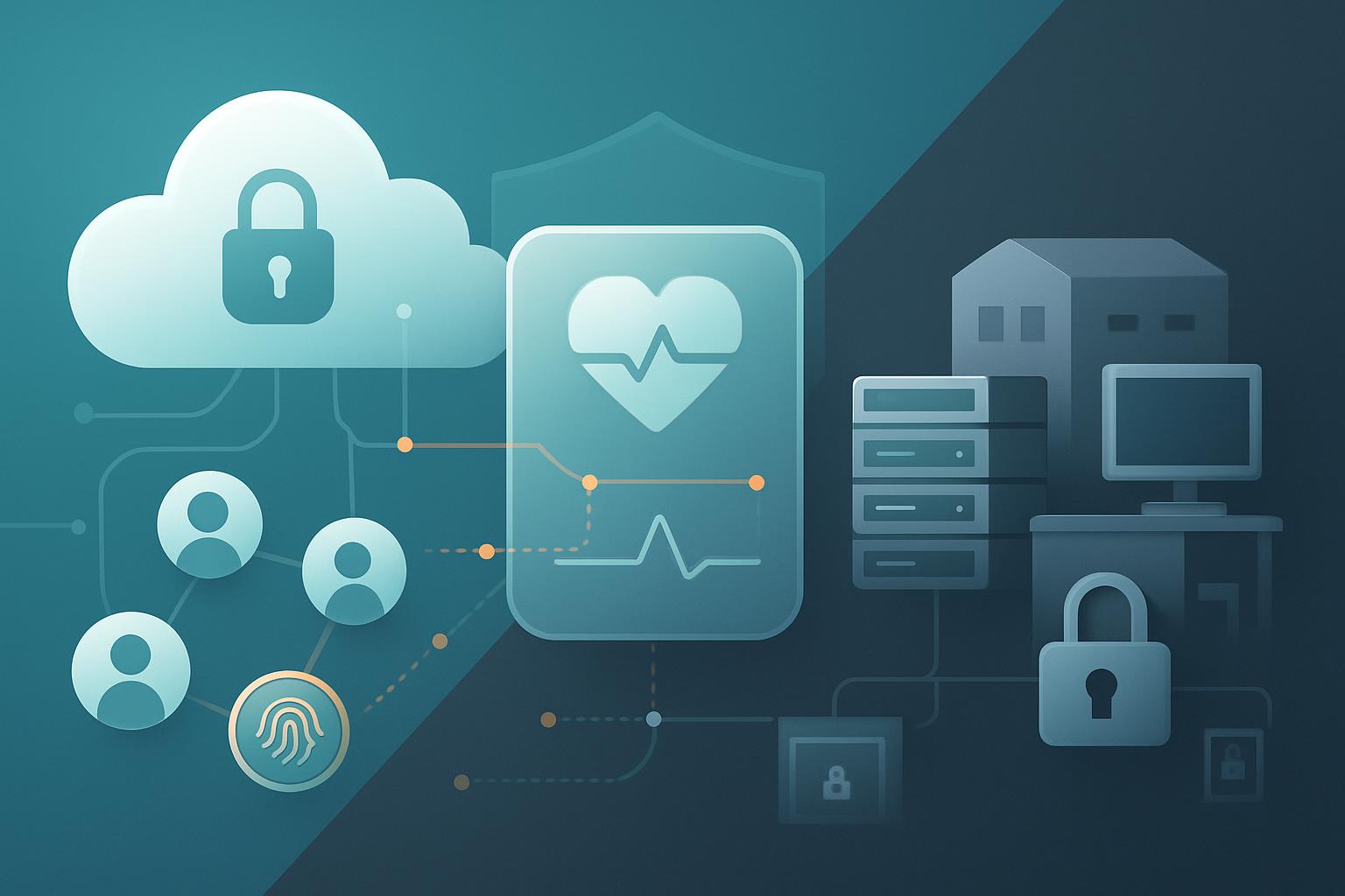 Cloud Entra ID vs On-Prem AD for Patient Data Access