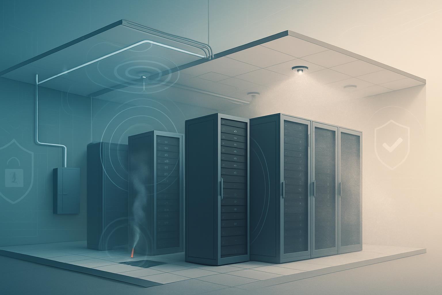 Fire Suppression vs Fire Detection: Server Rooms Need Both